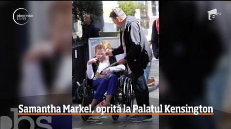 Sora ducesei de Sussex, Samantha Markle, oprită după ce a încercat să pătrundă în Palatul Kensington