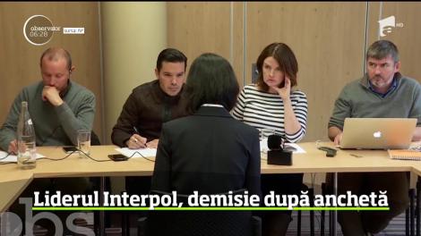 Preşedintele Interpolului, demnitarul chinez Meng Hongwei, şi-a dat demisia printr-un mesaj trimis la sediul organizaţiei, la zece zile după ce a dispărut fără urmă în ţara sa