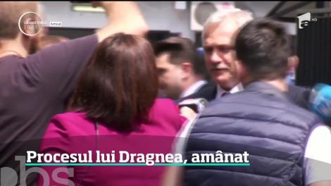 Procesul lui Liviu Dragnea pentru instigare la abuz în serviciu, amânat