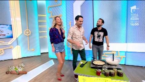 Nebunie în platoul Neatza! Chef Dani Oțil face clătite