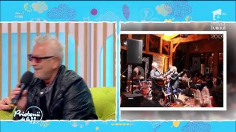 Super concert la "Prietenii de la 11"! Ovidiu Lipan Țăndărică și Farfarello cântă, LIVE, melodia "Fire & Flame"