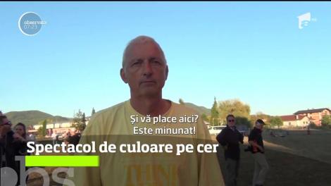 A fost spectacol atât la sol, cât şi la înălţime, pe un aerodrom de lângă Baia Mare