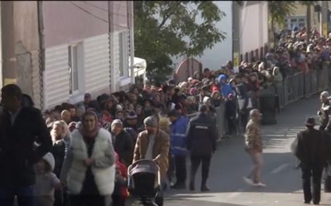 Testul pestei porcine la Sfânta Parascheva. De teama pestei, credincioşii vor fi verificaţi chiar şi în genţi