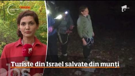 Turiste din Israel salvate din Masivul Piatra Craiului