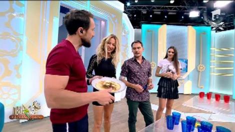 Cel mai trăznit joc de la Neatza, cu Flavia și Dani în rol principal: "Vă rog să-l urmăriți pe acest James Bond al papanașilor"