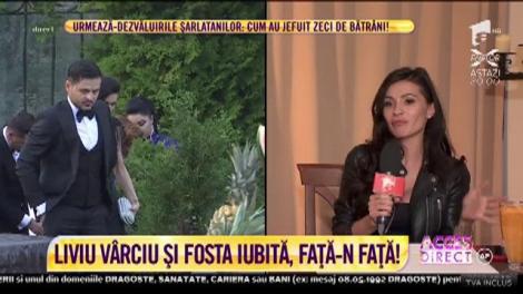 Liviu Vârciu, faţă în faţă cu fosta iubită! Cei doi foşti amorezi au vorbit despre relaţia lor de acum