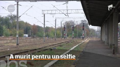 A murit electrocutat pe un vagon de marfă din Gara Focşani, pentru un selfie