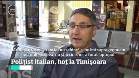 Polițist italian, hoț în Timișoara