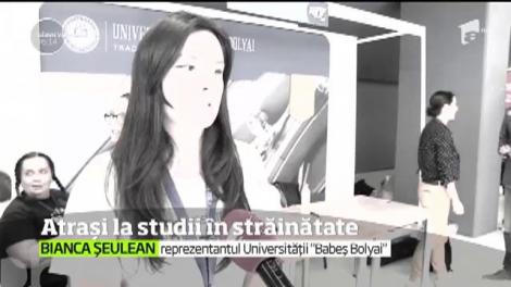 Tot mai multe universităţi din străinătate vin la noi pentru a recruta tineri români, atraşi de traiul mai bun de afară