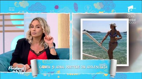 Carmen Brumă și Adina Halas, prietene din adolescență!