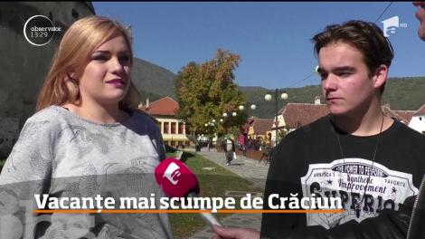 Crăciunul pare încă departe, dar la munte pregătirile au început deja