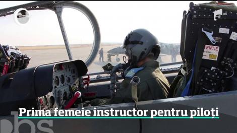 Premieră în Armata Română. Prima femeie instructor pentru piloți