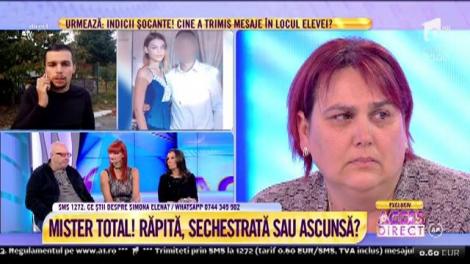 Prietenul elevei dispărute: ”Nu a vrut să-mi zică unde este. A zis că vrea să înceapă o viață nouă”