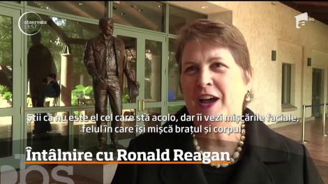 Preşedintele care a contribuit decisiv la prăbuşirea Uniunii Sovietice poate fi văzut şi ascultat într-o bibliotecă din Californias sub forma unei holograme 3D