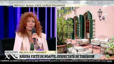 Mădălina Dorobanţu, regina vieții de noapte, speriată de fantome într-o reședință privată din Italia