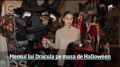 Meniul lui Dracula pe masa de Halloween. Pregătirile pentru cea mai înfricoşătoare noapte sunt aproape de final