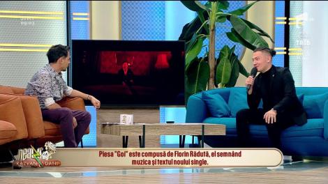Florin Răduță a închiriat un șarpe pentru videoclipul piesei "Goi"