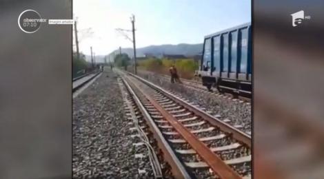 Un bărbat de 68 de ani din Mediaș a fost spulberat de un tren de marfă