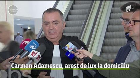 Carmen Adamescu va sta în arest la domiciliu