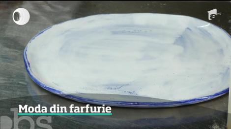 Farfuriile sunt noile podiumuri de modă