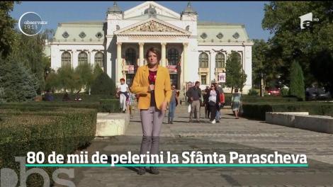 80 de mii de pelerini la moaştele Sfintei Parascheva, în Iaşi
