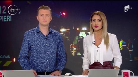 Noapte sângeroasă pe o şosea din Mureş. Un șofer ar fi pierdut controlul unei maşini