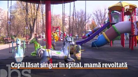 O fetiţe de doar doi ani a fost lăsată singură într-un spital din Câmpina