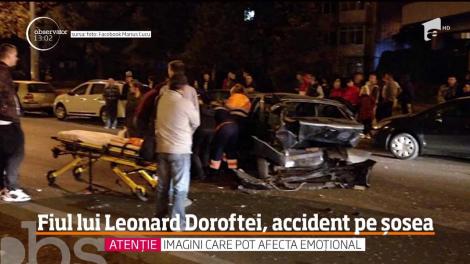 Fiul de 20 de ani al lui Leonard Doroftei, accident pe o șosea din Ploieşti