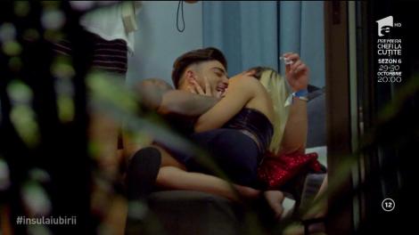 Provocări incitante pe Insula Iubirii! Ispita Cristi, sărut pasional cu Mari