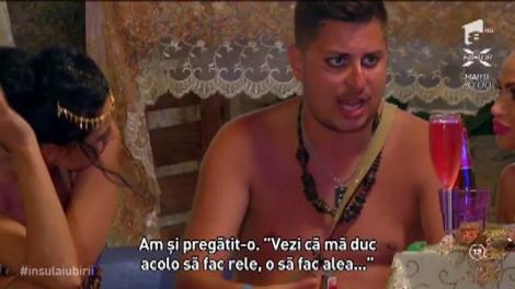 Everybody hates Răzvan! Tânărul concurent i-a adus la disperare pe toți colegii de pe Insula Iubirii
