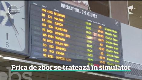 O frică de moarte cuprinde în fiecare an sute de mii de români. Teama de zbor creează panică şi distruge planuri