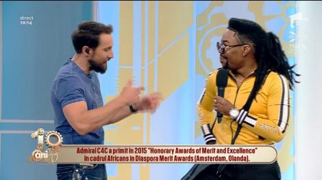 "Bagă banii!" Admiral C4C și Nicolae Guță au aceeași poșetă! Dani Oțil: "Poți vedea ce are în mâna stângă?"