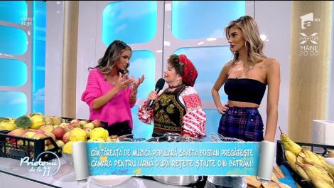 Saveta Bogdan, populară și în bucătărie. Artista ne pregătește dulceață de gutui