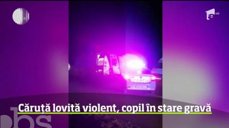 Accident grav pe un drum judeţean din Suceava