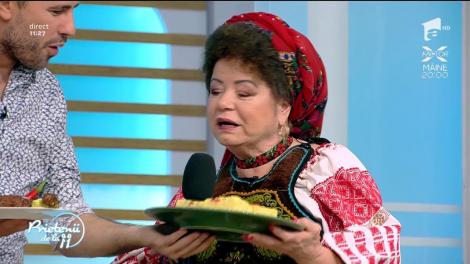 Saveta Bogdan, surpriză culinară pentru Prietenii de la 11