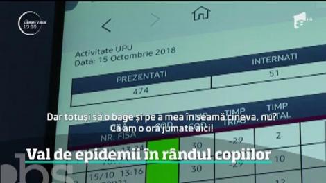 Val de epidemii în rândul copiilor