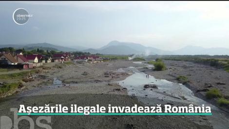Flagelul aşezărilor ilegale a cuprins România. Rromi au schimbat geografia ţării