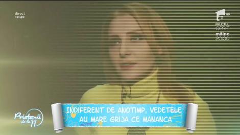 Indiferent de anotimp, vedetele au mare grijă ce manâncă