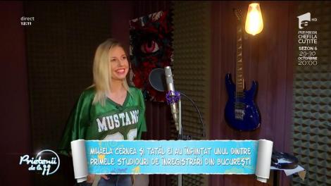 Mihaela Cernea și tatăl ei au înființat unul dintre primele studiouri de înregistrări din București