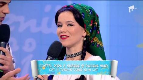 Costel Popa, Suzana și Daciana Vlad cântă piesa „Cât îi țara-n lung și-n lat”