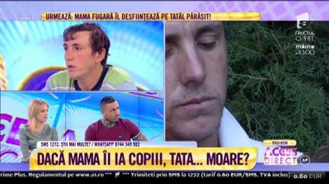 Tata Ion a rămas singur cu doi copii! Mama a fugit din maternitate: "De două săptămâni am rămas doar eu cu băieții"
