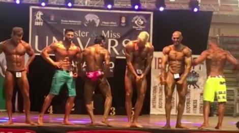 Un jandarm din Bistriţa Năsăud a reuşit să obţină titlul de Mister Physique la un concurs de culturism, în Italia