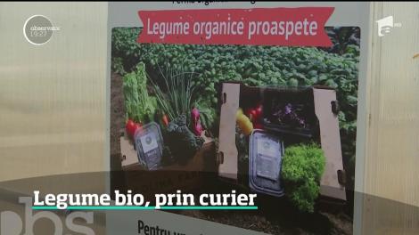 Legume bio, prin curier