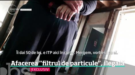 O afacere la fel de necurată ne otrăveşte aerul: mulţi şoferi cu maşini diesel renunţă abuziv la filtrul de particule. Şi apoi trec ITP-ul oferind mită