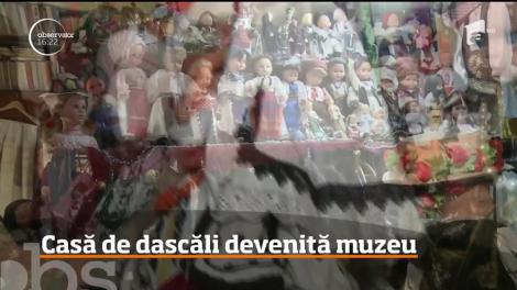 Casă de dascăli devenită muzeu