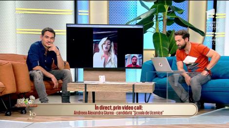 Cel mai amuzant interviu! Ucenica Andreea își dezvăluie talentele: „Mi-am dat seama că statul de pomană nu e pentru mine”