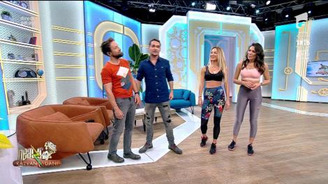 Flavia, criză URIAȘĂ de râs! Dani s-a apucat s-o imite și blonda a fost la un pas să leșine! (VIDEO)