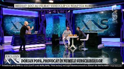 Dorian Popa vs. Jorge, provocare în numele subscriberilor! Află care dintre cei doi a fost curtat de un bărbat!