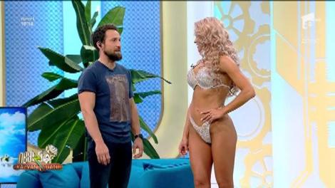 Anca, polițistă și multiplă medaliată la campionatele naționale de fitness și culturism, este o femeie model