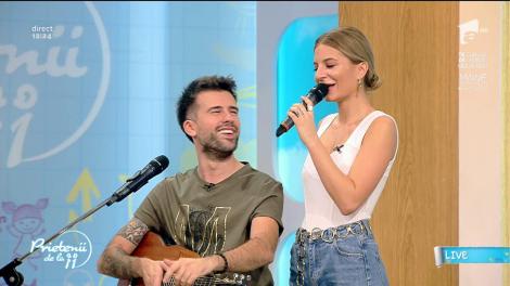 Un trio senzațional! Horia Moculescu, Florin Ristei și Ana Baniciu cântă live piesa „O strângere de mână”